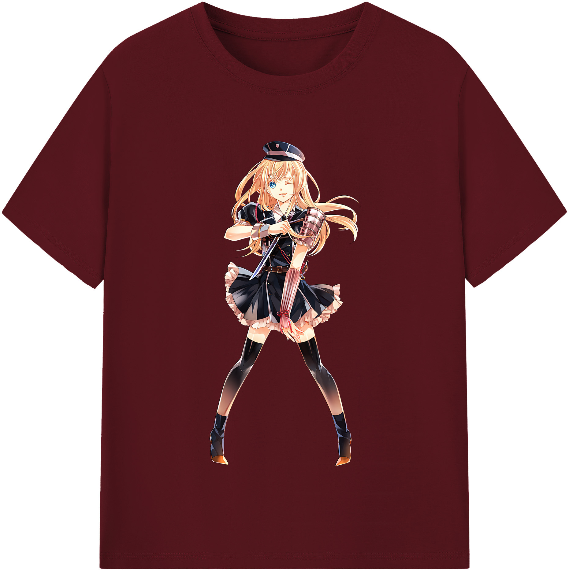 （画像用） 刀剣乱舞 Touken Ranbu 綿100％半袖Tシャツ（フロントプリント）